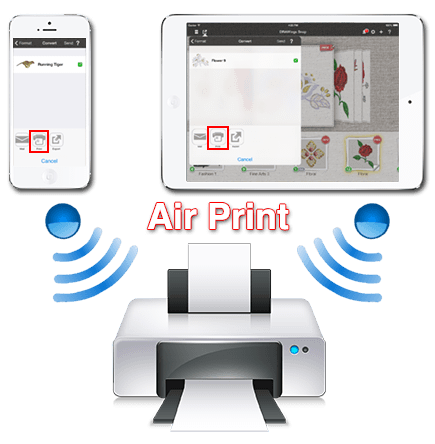 Air Print – Print useful information about the embroidery design
