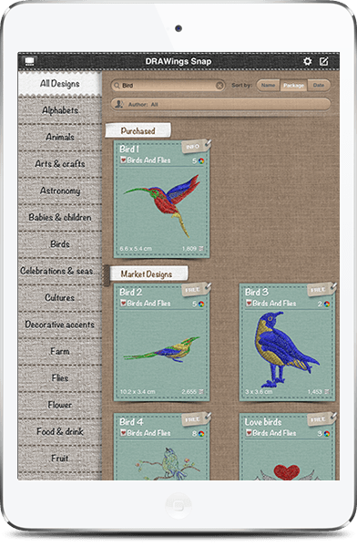 Search designs